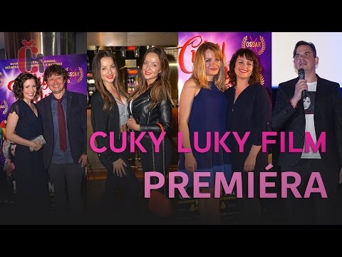 Premiéra Cuky Luky Film - Petra Polnišová, Zuzana Šebová, Daniel Dangl