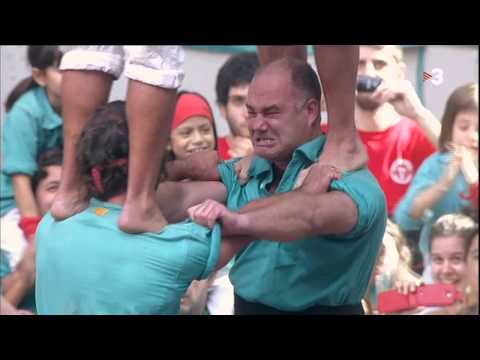 Tarraco Arena 7-10-2012 : Castellers de Vilafranca " 2d8sf " (sense folre)