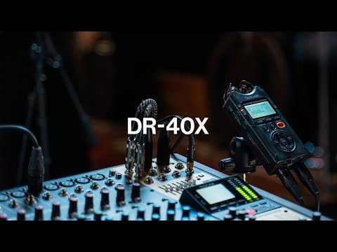 Tascam DR-40X Four-Track Audio Recorder/USB Audio Interface