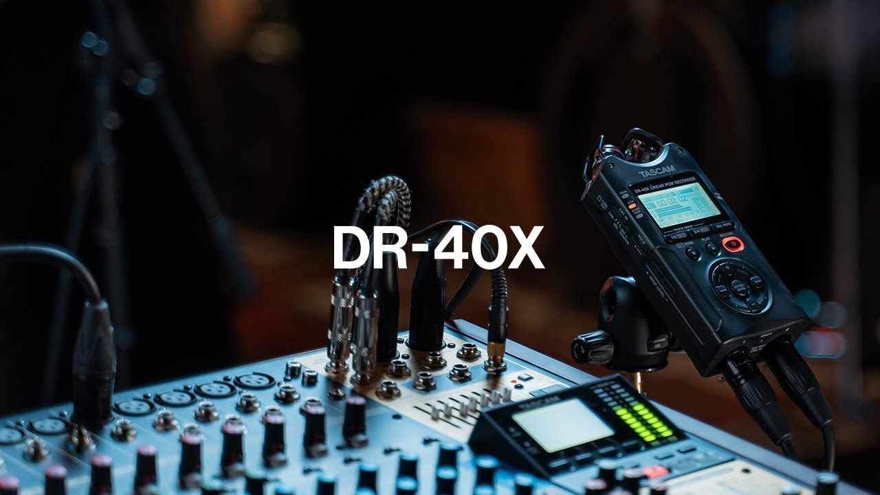 Tascam Enregistreur portable DR-40X