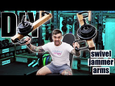 DIY Jammer Arms | Lever Arms | Home Gym Power Rack Attachment | Kaizen DIY Gym