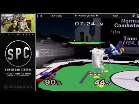 SPC15 Winners Quarters - CL|Yingling (Falco) vs Gem (Marth)