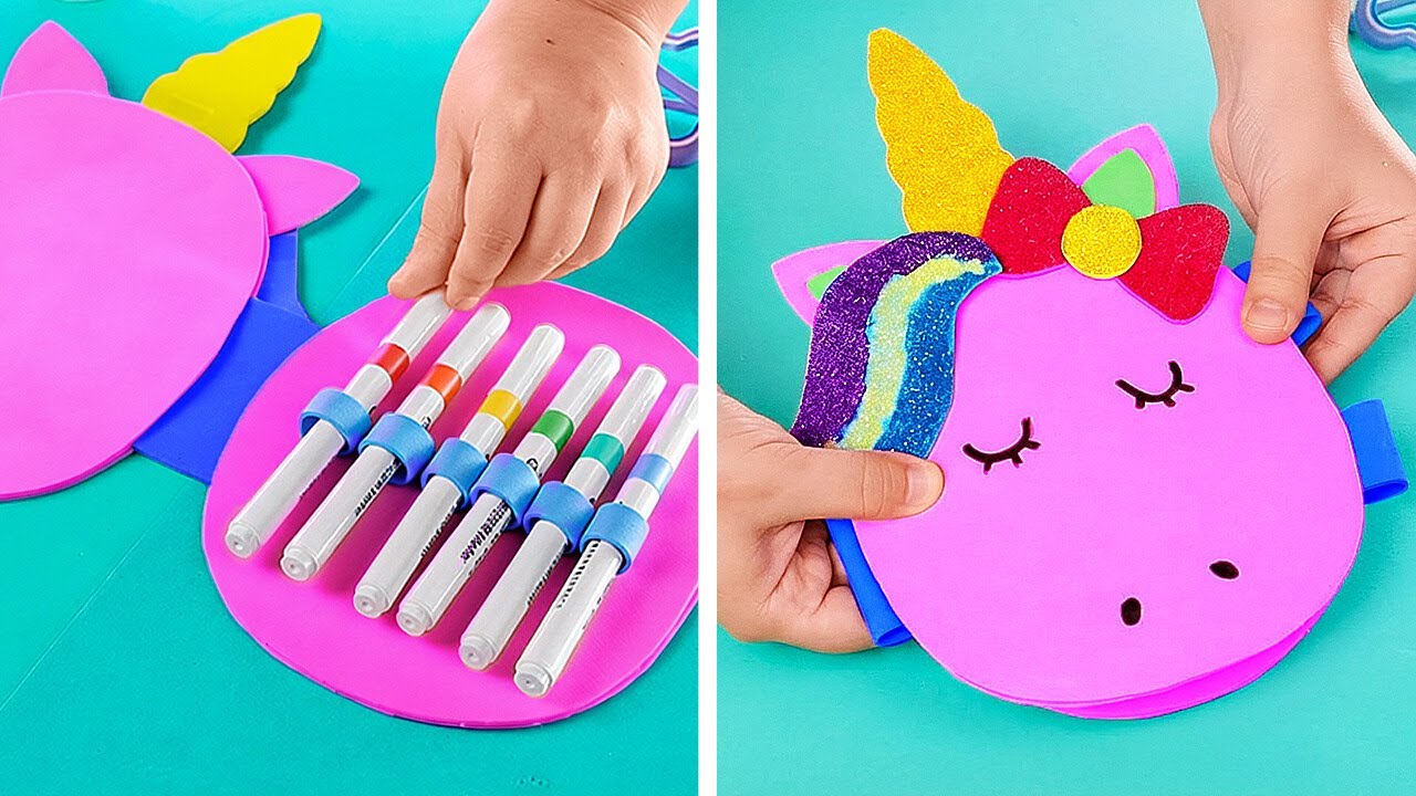 💖 BACK TO SCHOOL PAPER CRAFTS ✏️ Fun DIY School Supplies 🌟