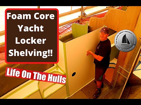 Ep116 Yacht Locker Shelving - Life On The Hulls - Catamaran Build Project