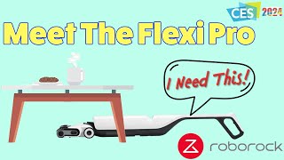 Roborock Flexi Pro Wet-Dry Mop. Better Than Dyad Pro? Announced @CES