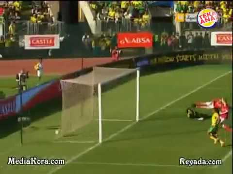 GOAL - South Africa v Denmark 1-0 [Friendly]