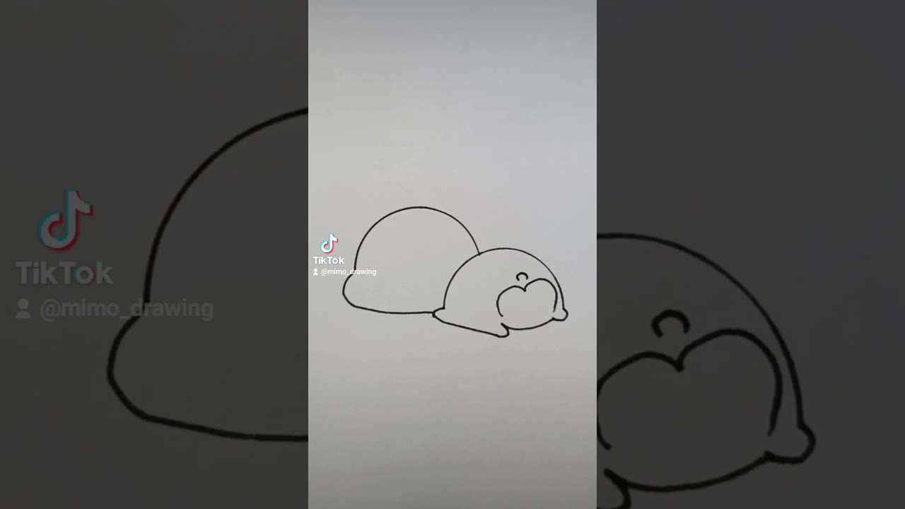 easy kawaii drawing #shorts