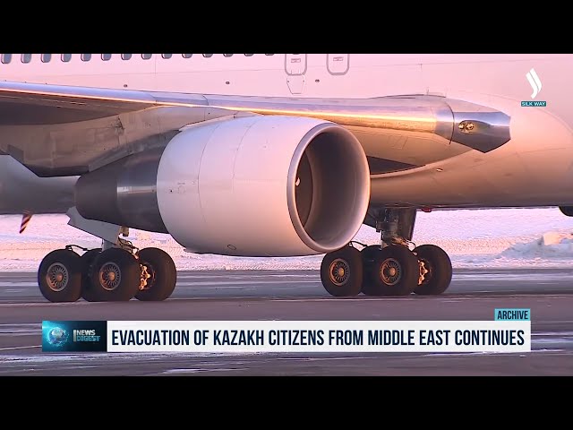 Evacuation of Kazakh citizens from Middle East continues