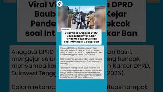 Video Viral Anggota DPRD Baubau Kejar Pendemo, Diduga Ada Intimidasi & Aksi Bakar Ban