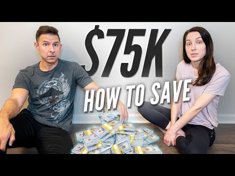 13 WAYS WE SAVED $75,000 - Our Story of Being BROKE to Saving the MOST MONEY We've Ever Had