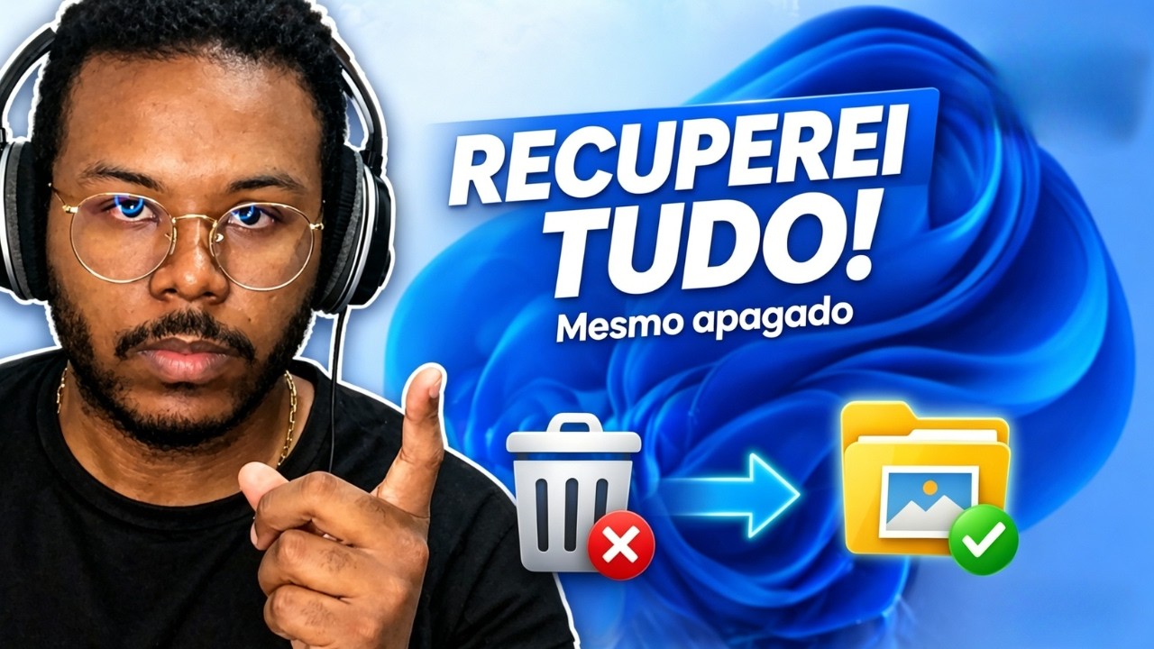 Recuperar arquivos apagados no Windows 10