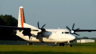 preview picture of video 'Cityjet ► Fokker 50 ► Landing and Takeoff ✈ Groningen Airport Eelde'