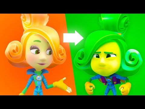 Verda's SURPRISE Makeover 💄 | The Fixies | Animation for Kids - Kingdom Kids Zone, Little Learners - The Fixies