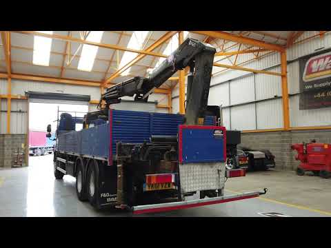 New In Stocklist For Sale: DAF CF75 310 6X2 26 TONNE BRICK/GRAB - 2011 - YK61 VZW