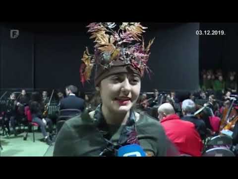 Dječija baletna predstava "Šapat šume" - prilog Dvenika 2, Federalna TV (3.12.2019.)