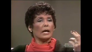 Lena Horne interview Dick Cavett 1981 - Part 3