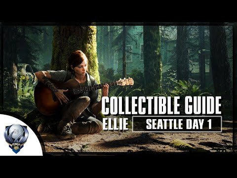 The Last of Us 2 - All Collectibles in Seattle Day 1 (Ellie) Artifacts, Cards, Safes, Journals..