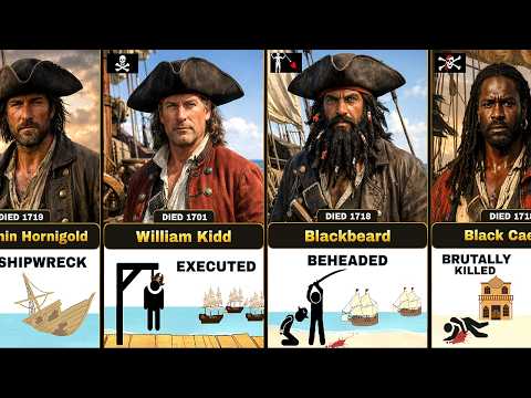 Deadliest Pirates in History - And How They Died