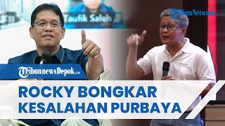 Rocky Gerung Tak Setuju Anggaran Daerah Ditahan:  Kesalahan Pak Purbaya Anggap Semua Itu Sama