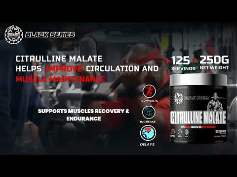 Dexter Jackson Black Series Citrulline Malate Powder