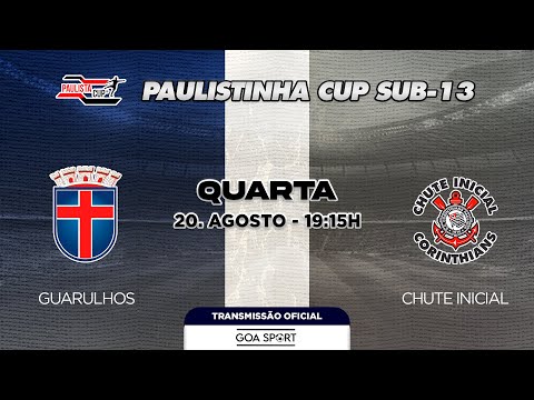 SUB-13/ GUARULHOS FC X CHUTE INICIAL - 8ªRODADA | PAULISTINHA CUP 2025