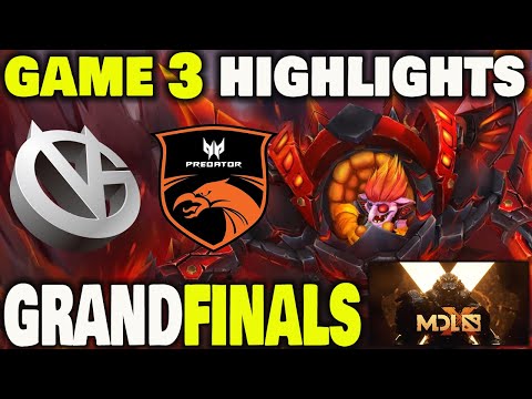 VICI GAMING VS TNC PREDATOR GAME 3 Highlights MDL Chengdu Major Grand Finals