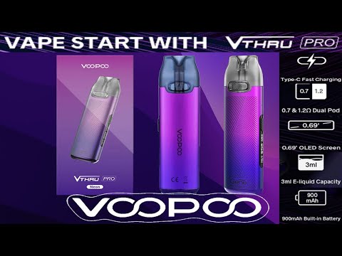 Набор Voopoo V.THRU Pro 900mAh Pod Kit / pod системы / под / подсистема / вейп