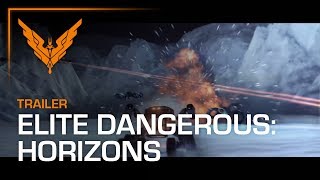 Вышло первое глобальное дополнение Horizons для космосима Elite Dangerous