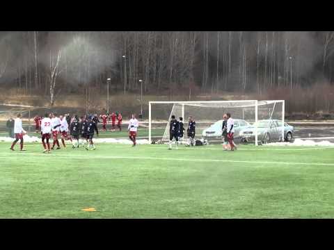 Knarrbacken - Nordia 1-1 målet