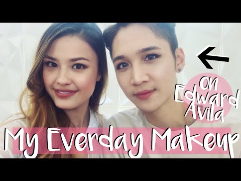 MY EVERYDAY MAKEUP ON EDWARD AVILA | Natural Makeup Tutorial Video
