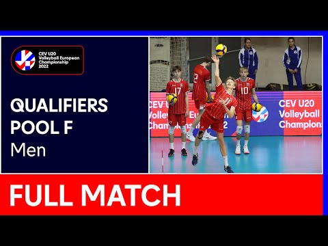 Full Match | Denmark vs. Estonia | CEV U20 Volleyball European Championship 2022