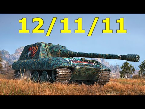 World of Tanks Jagdpanzer E 100 - Fighting In Boss Style.