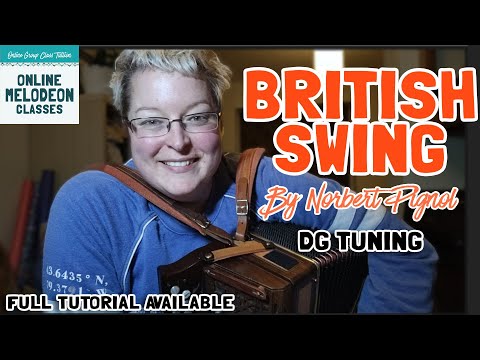 British Swing (by Norbert Pignol) SYNCOPATED SCHOTTISHE | Mel Biggs Melodeon Teacher