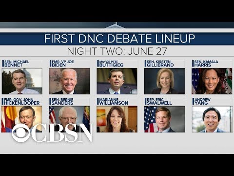 Previewing the first set of 2020 Democratic debates