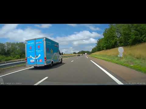 France by Autoroute - Tuscany to Calais Day 3 Video 3 - A39 J10 Coligny to  Lons le Saunier