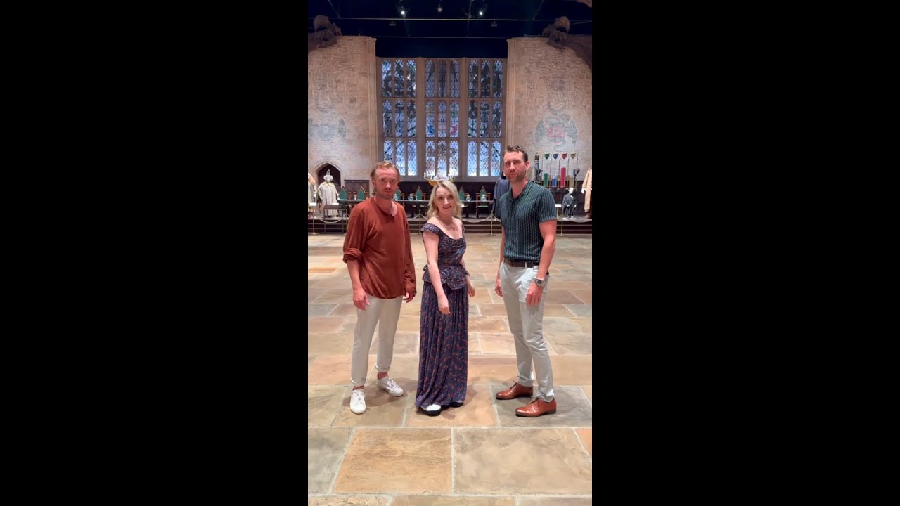 The Harry Potter cast goes to the Ministry at #WBTourTokyo #ハリポタツアー