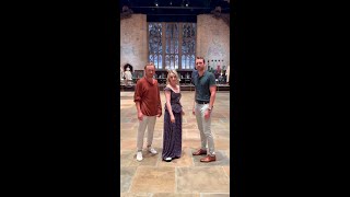 The Harry Potter cast goes to the Ministry at #WBTourTokyo #ハリポタツアー