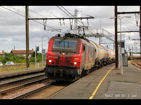 Spot à St Saviol : Fret SNCF/VFLI,TER et HLP