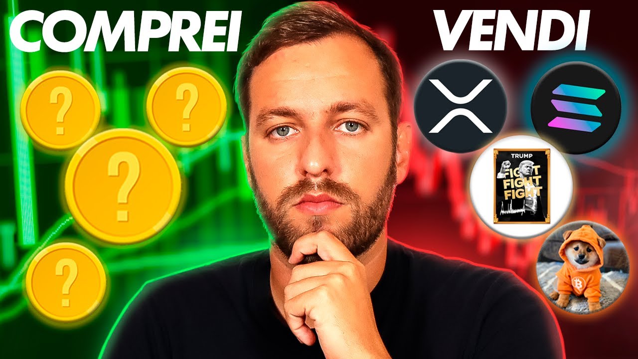 ESTOU COMPRANDO ESSAS 5 CRIPTOS ALTCOINS NA QUEDA