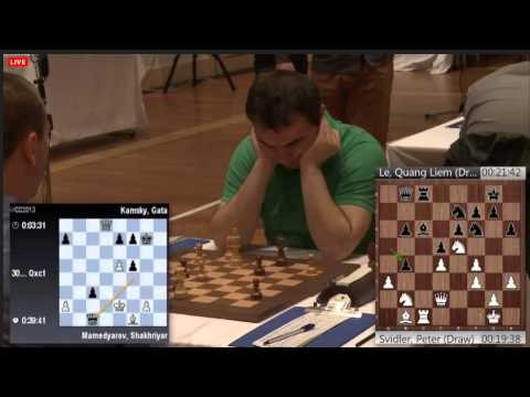 Mamedyarov x Kamsky - FIDE World Cup 2013