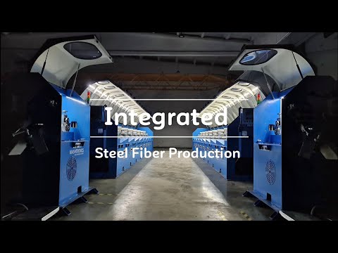 Integrated Steel Fiber Machine | From Drawn Wire to Steel Fiber in One Process - Mashtronics