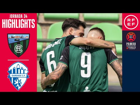 Resumen #PrimeraFederación | Sestao River Club 2-2 Ourense CF | Jornada 34 | Temporada 2024/25