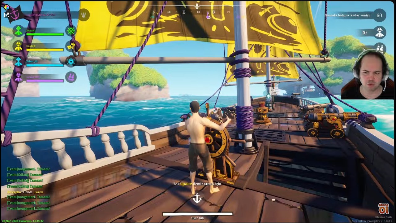 Oynuyoruz Halo Blazing Sail - oguzsasi - 28.3.2026 13:49