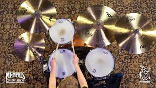 Video thumbnail for Sabian 21" FRX Ride Cymbal - 2281g - Played by Kayleigh Moyer (FRX2112-1021318K) by Memphis Drum Shop