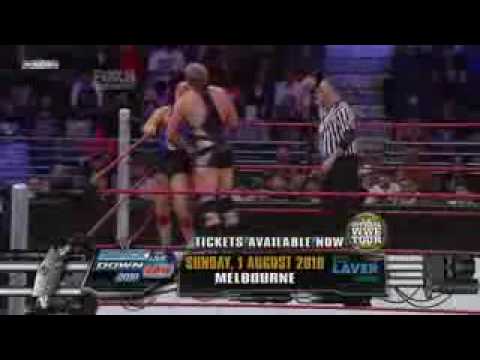 Santino Marella vs Jack Swagger WWE Superstars.
