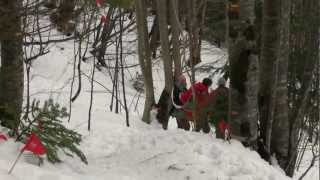 preview picture of video 'Passe Montagne Entremonts en Chartreuse Janv 2013'