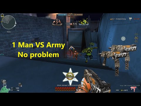 Crossfire West( Đột Kích Bắc Mỹ )2.0: Multikills Steyr TMP Dual Rebel - Champion Dang