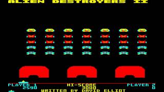 Alien Destroyers II for the BBC Micro