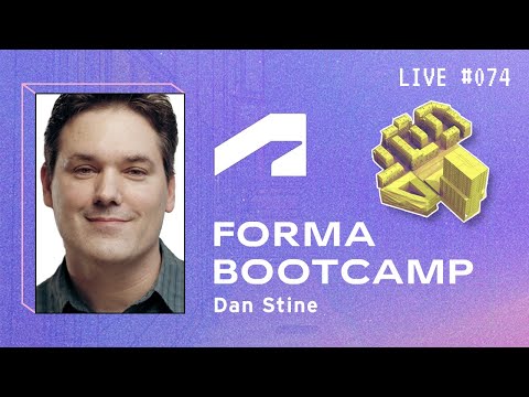 Forma Bootcamp, Sustainability, Solar, Carbon with Dan Stine | BIM Pure Live #074