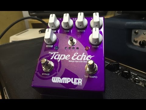 Wampler Faux Tape Echo Delay Pedal image 2